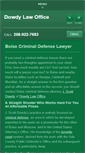 Mobile Screenshot of dowdylaw.com